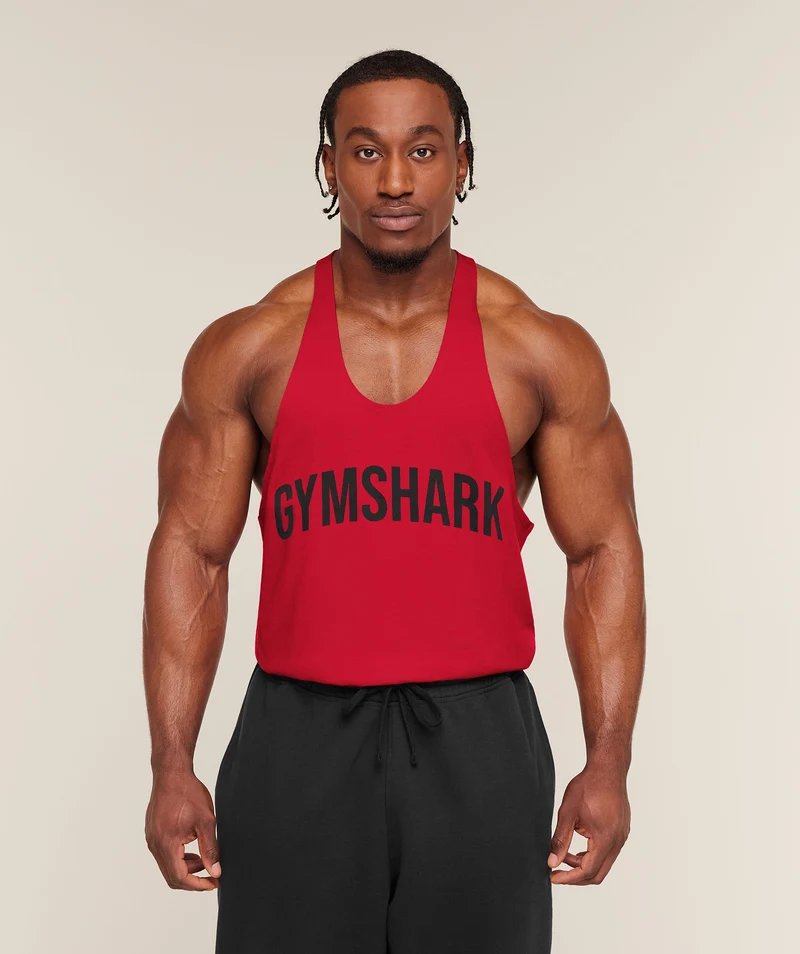 Gymshark Power Stringer - Conditioning Red