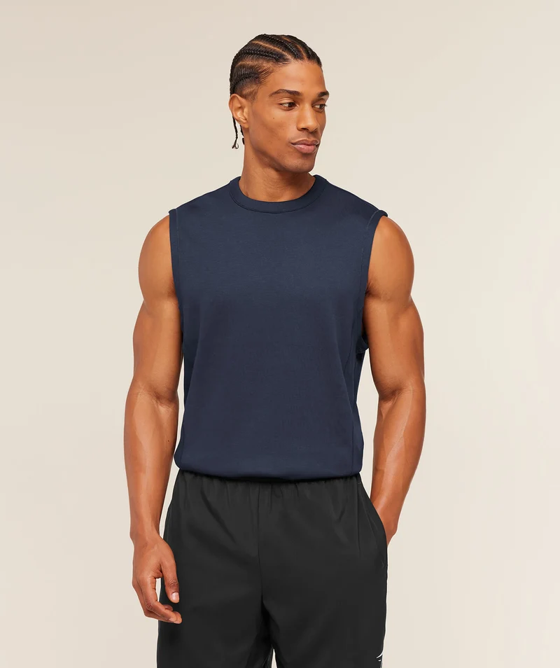 Gymshark Off Duty Tank - Heavy Blue