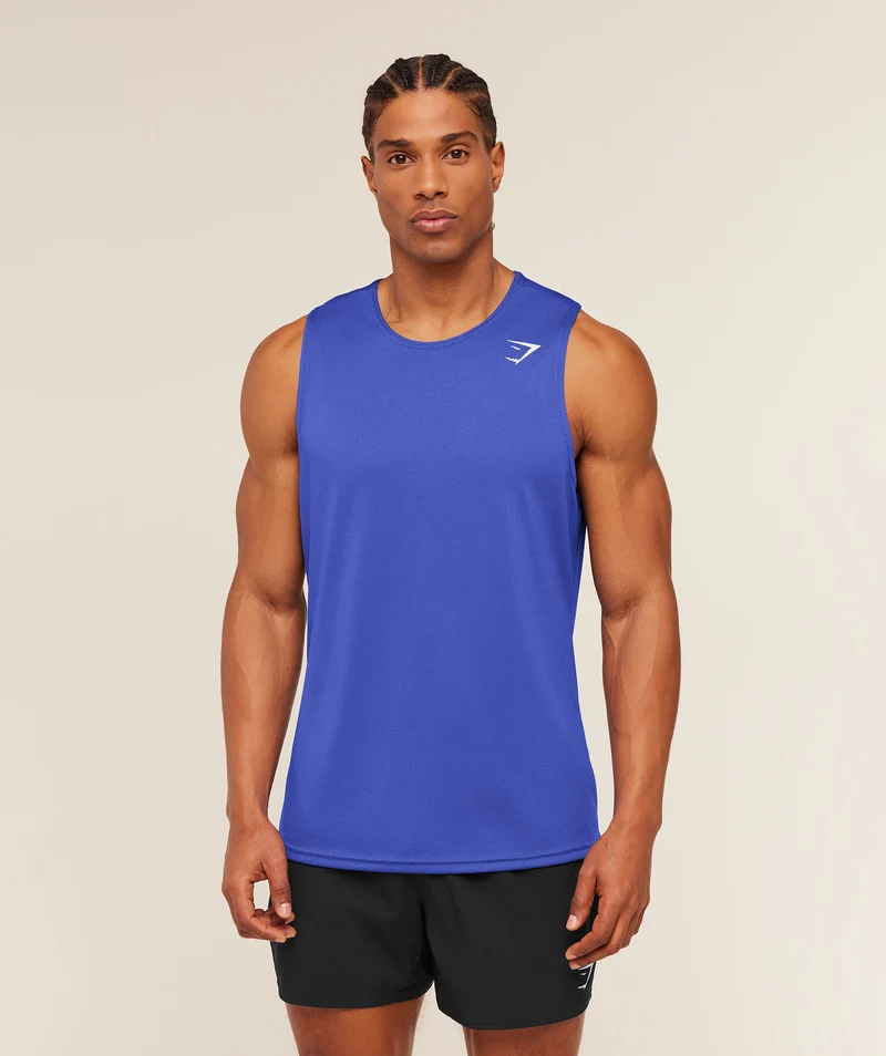 Gymshark Arrival Tank - Force Blue
