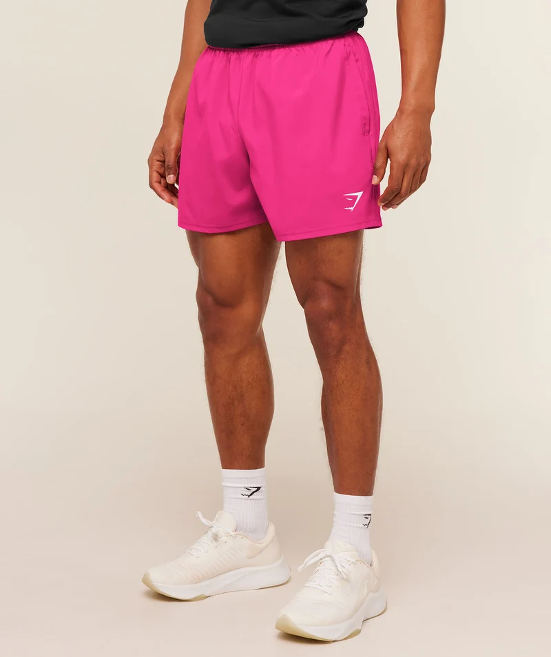 Gymshark Arrival 5" Shorts - Super-Set Pink