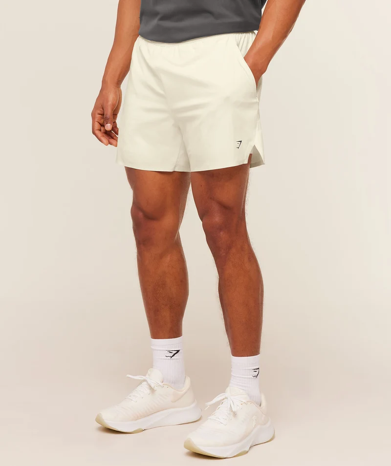Gymshark Evolve 5" Short - Soft White