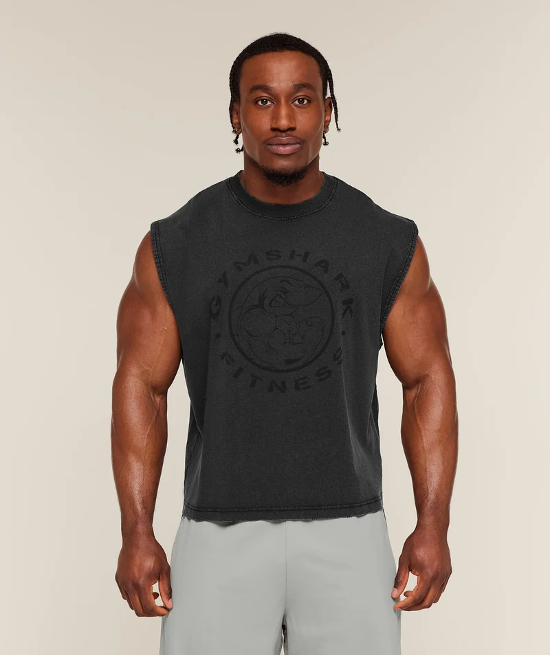 Gymshark Vintage Legacy Tank - Black