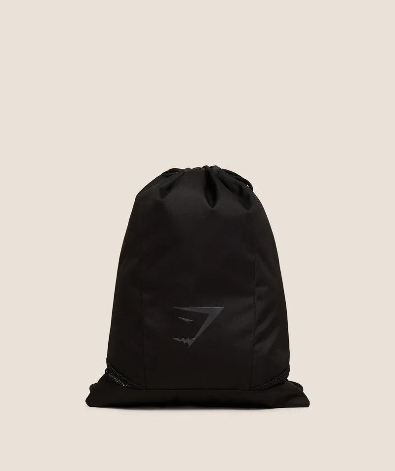 Gymshark Sharkhead Gymsack - Black
