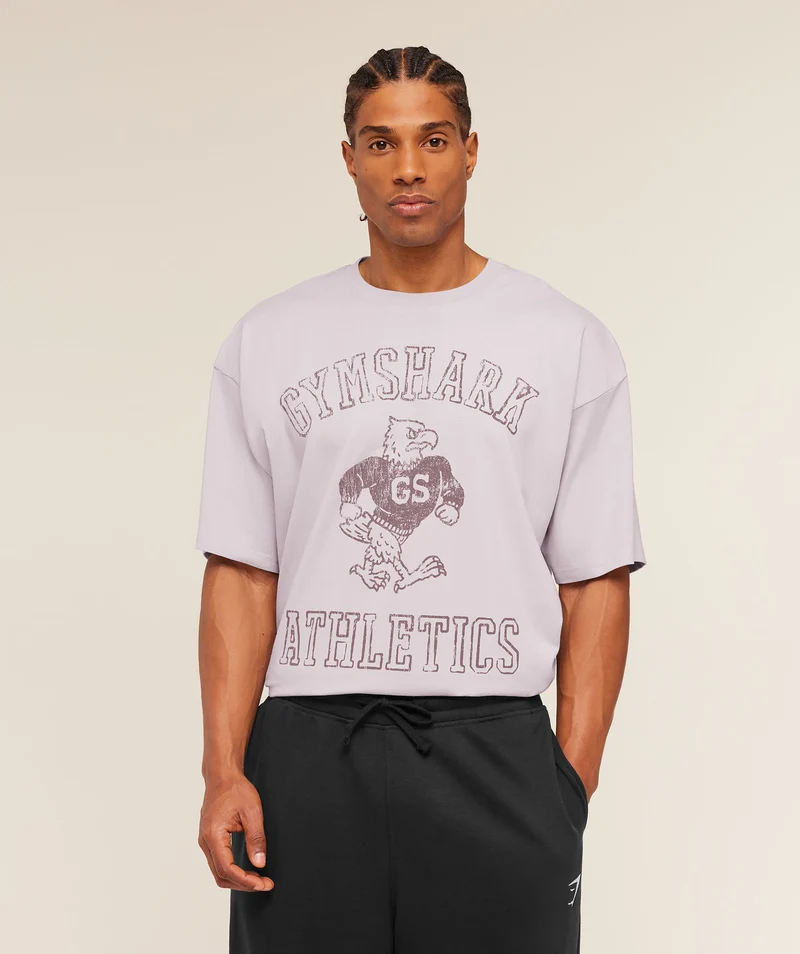 Gymshark Athletics T-Shirt - Dawn Purple