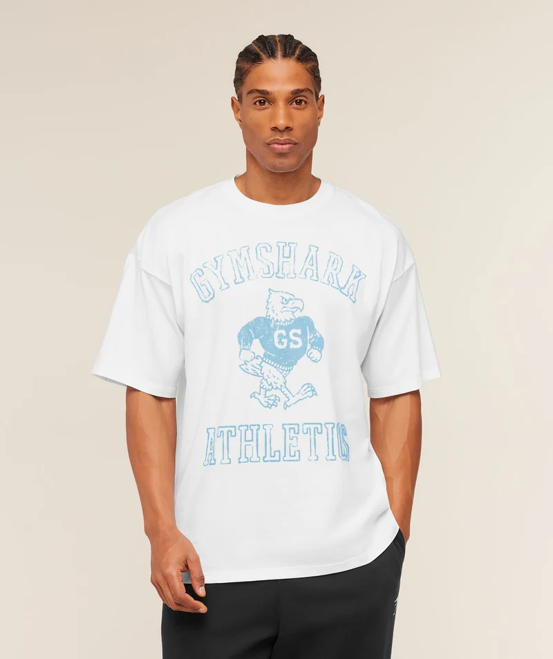 Gymshark Athletics T-Shirt - White