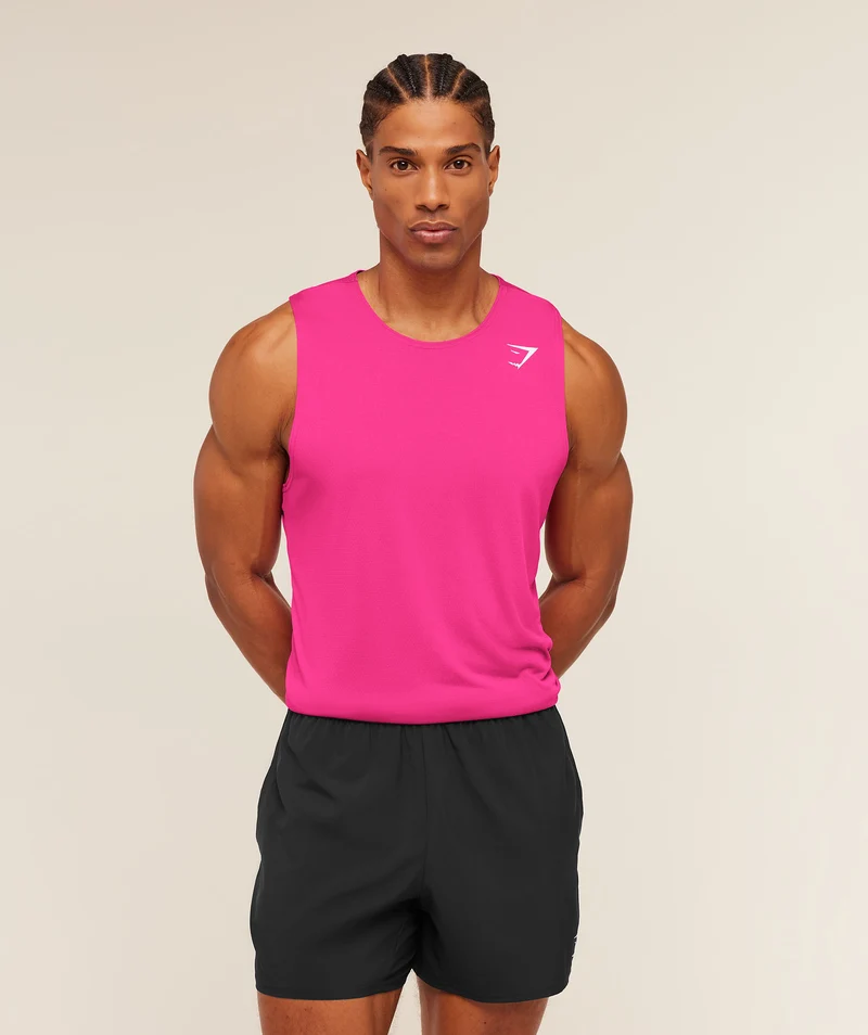 Gymshark Arrival Tank - Super-Set Pink
