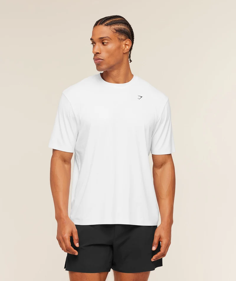 Gymshark Evolve T-Shirt - White