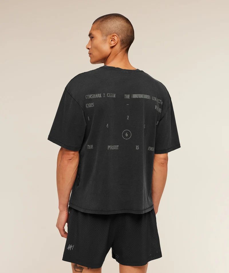 Gymshark x CBUM T-Shirt - Black