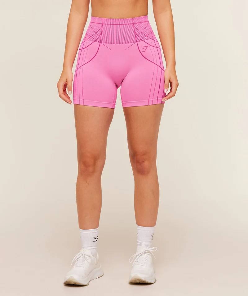 Gymshark Apex Seamless Shorts - Focus Pink/Super-Set Pink