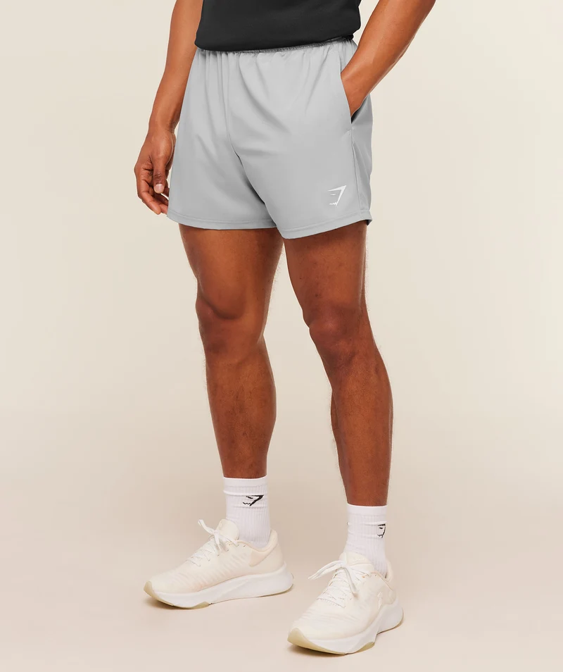 Gymshark Arrival 5" Shorts - Stratus Grey