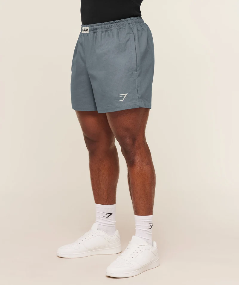 Gymshark Pumper Shorts 5" - Iron Blue