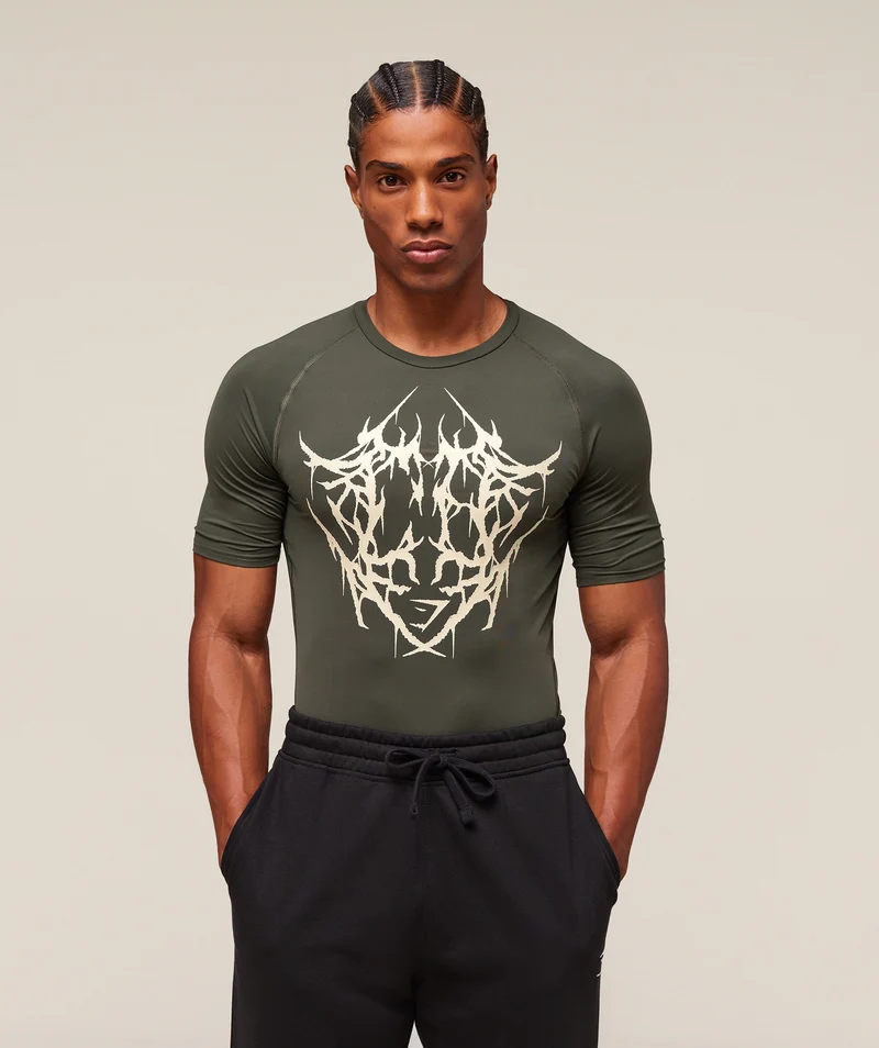 Gymshark Carlos x Element Baselayer - Strength Green