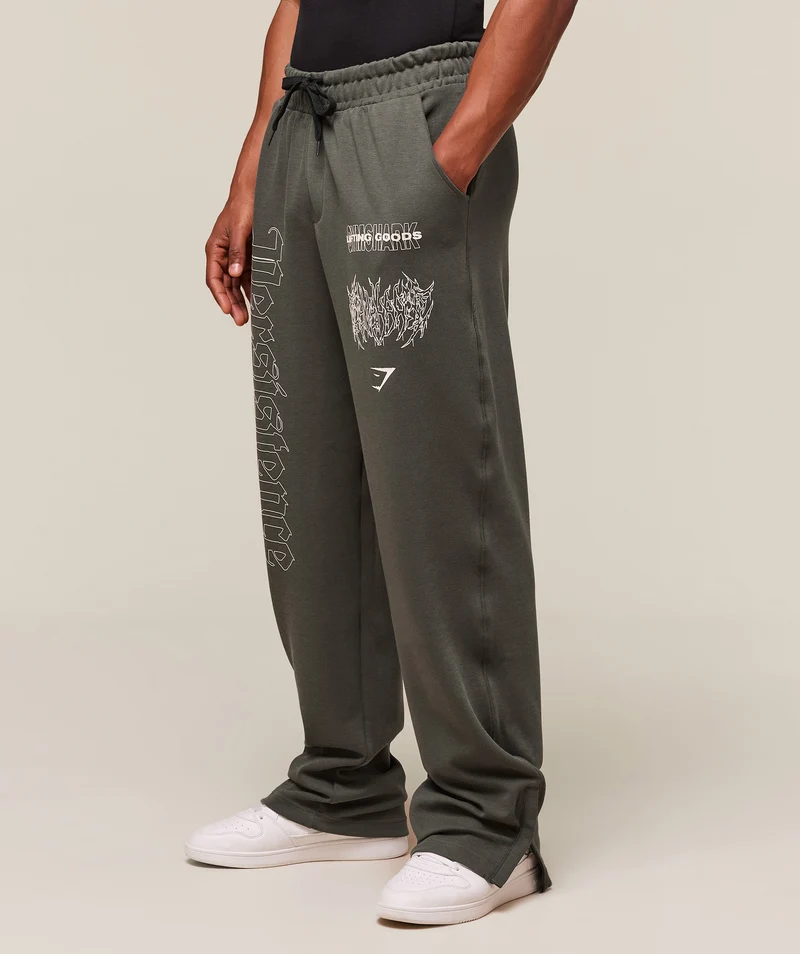 Gymshark Carlos x Rest Day Track Pant - Strength Green