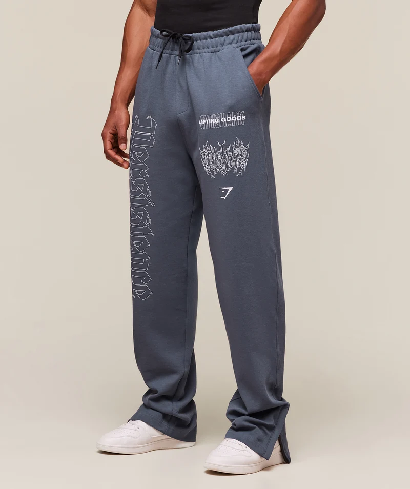 Gymshark Carlos x Rest Day Track Pant - Titanium Blue
