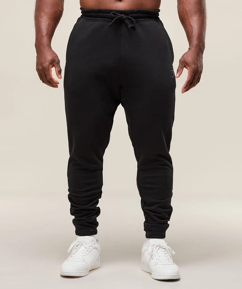 Gymshark Power Wordmark Joggers - Black