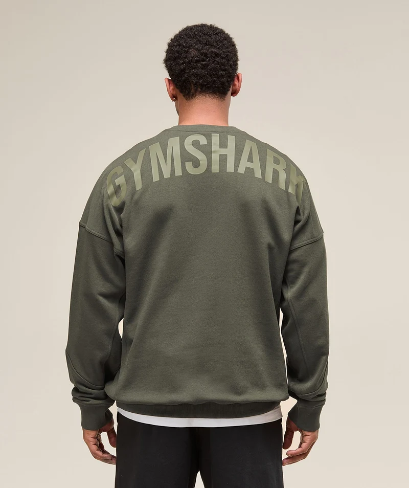 Gymshark Power Crew - Strength Green