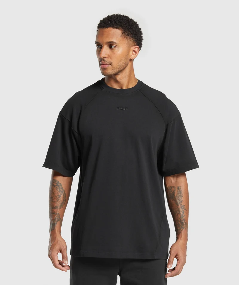 Gymshark Heavyweight T-Shirt - Black