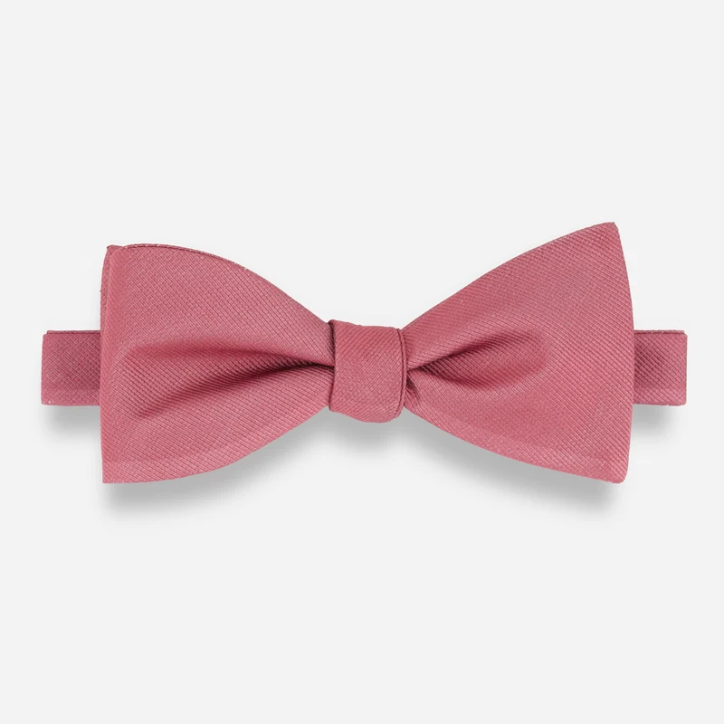 Grosgrain Solid Rosewood Bow Tie