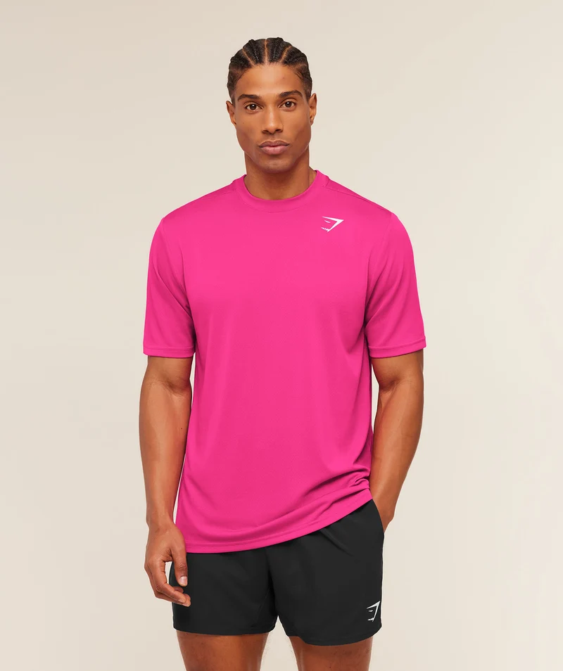 Gymshark Arrival T-Shirt - Super-Set Pink