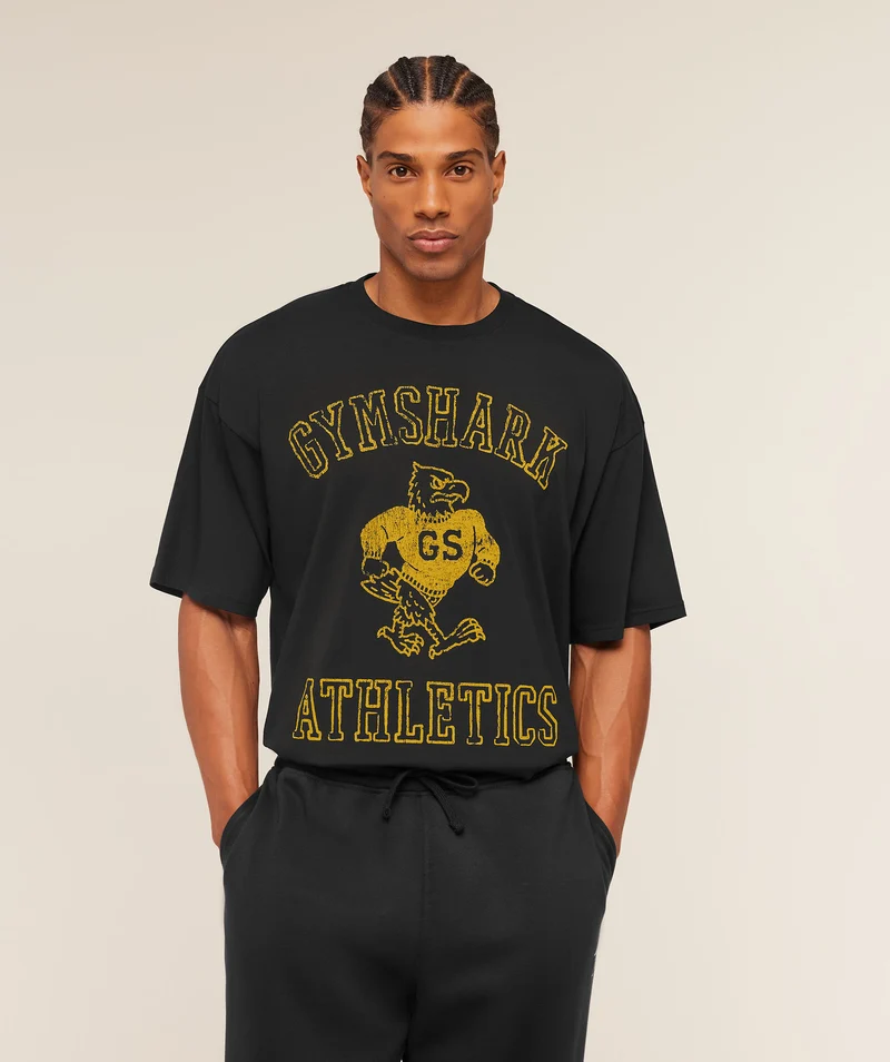 Gymshark Athletics T-Shirt - Black