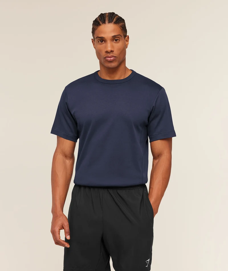 Gymshark Off Duty T-Shirt - Heavy Blue