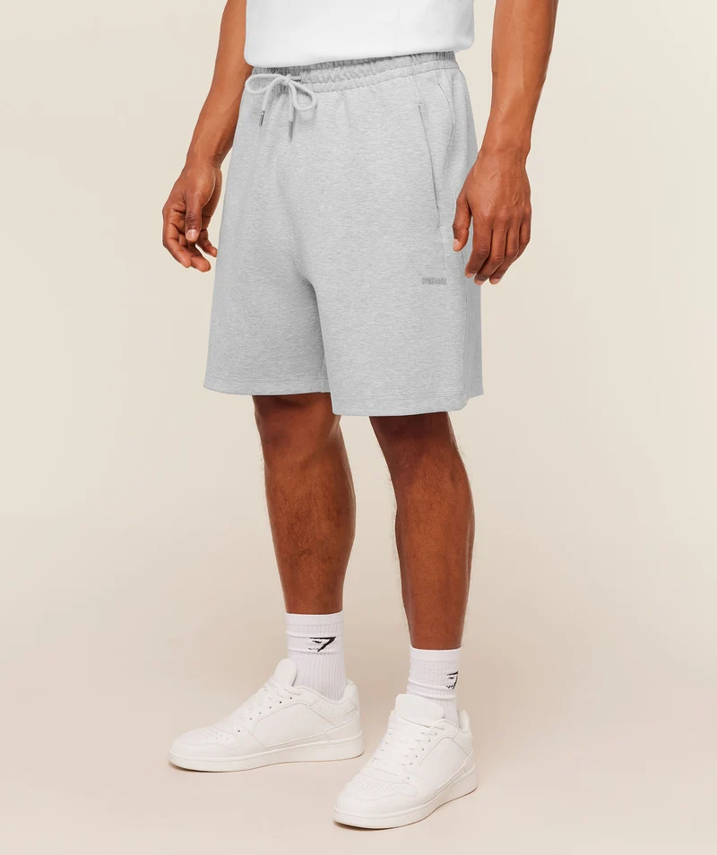 Gymshark Evolve Lightweight Shorts - Soft Grey Marl