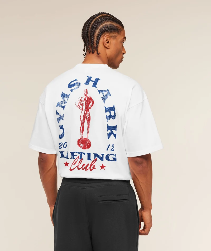 Gymshark Trophy Graphic T-Shirt - White