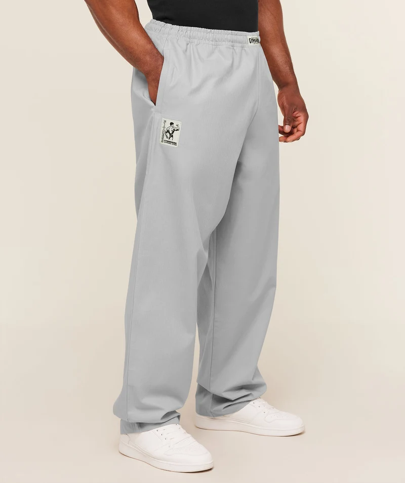 Gymshark Straight Leg Pumper Pants - Stratus Grey