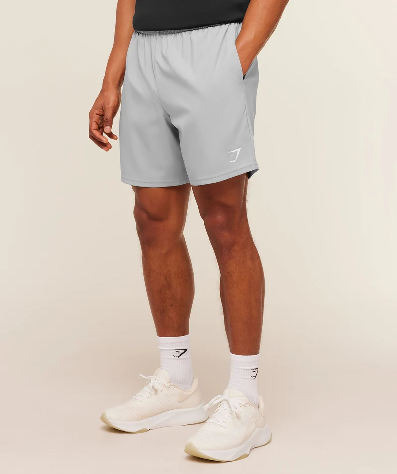 Gymshark Arrival 7" Shorts - Stratus Grey