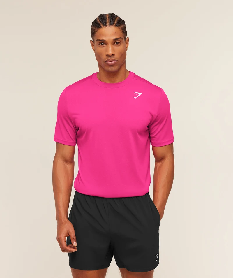 Gymshark Arrival T-Shirt - Super-Set Pink