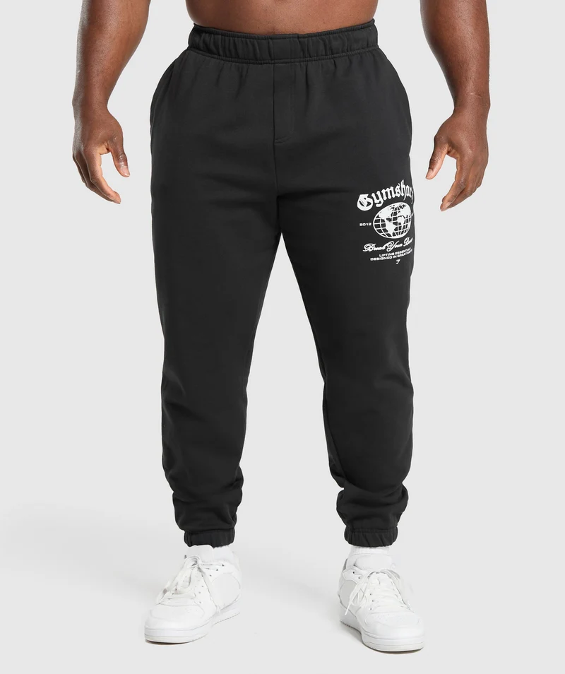 Gymshark Break Your Barriers Joggers - Black