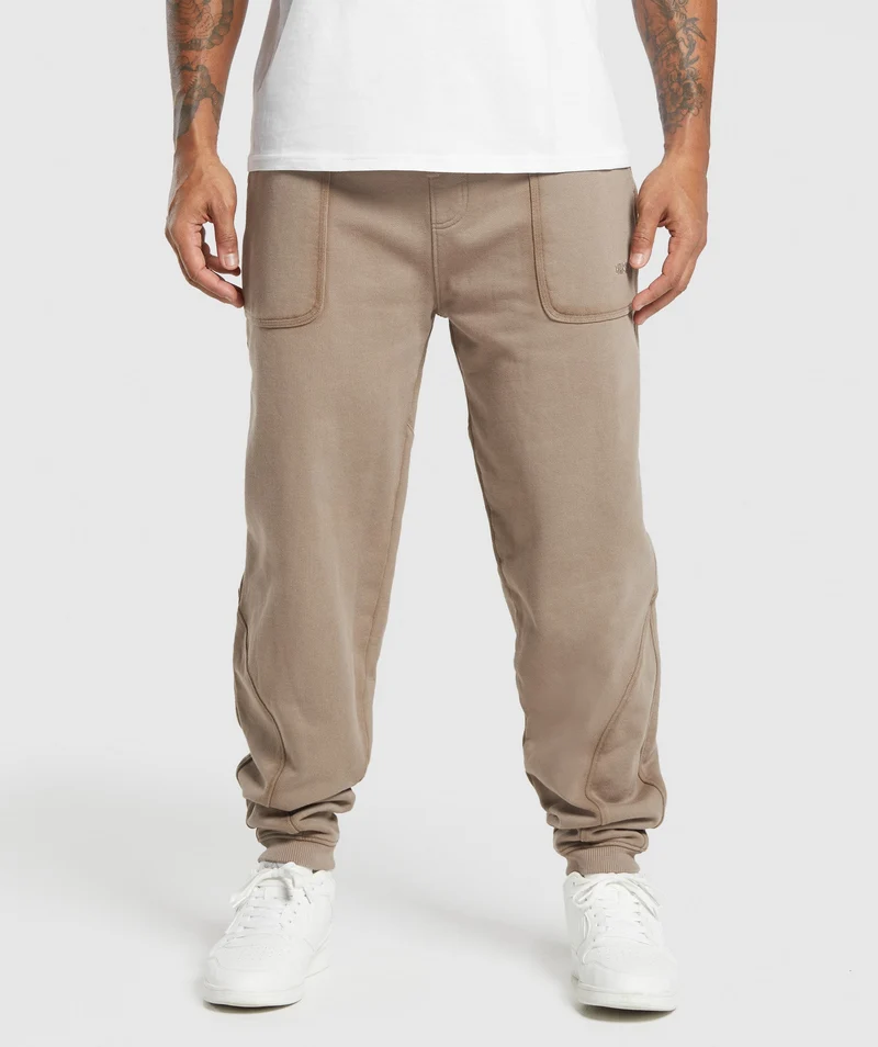 Gymshark Heavyweight Joggers - Lifestyle Brown