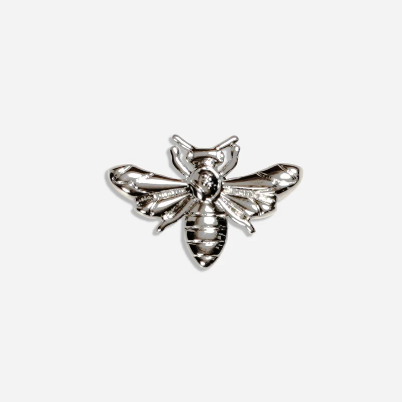 Bee Silver Lapel Pin