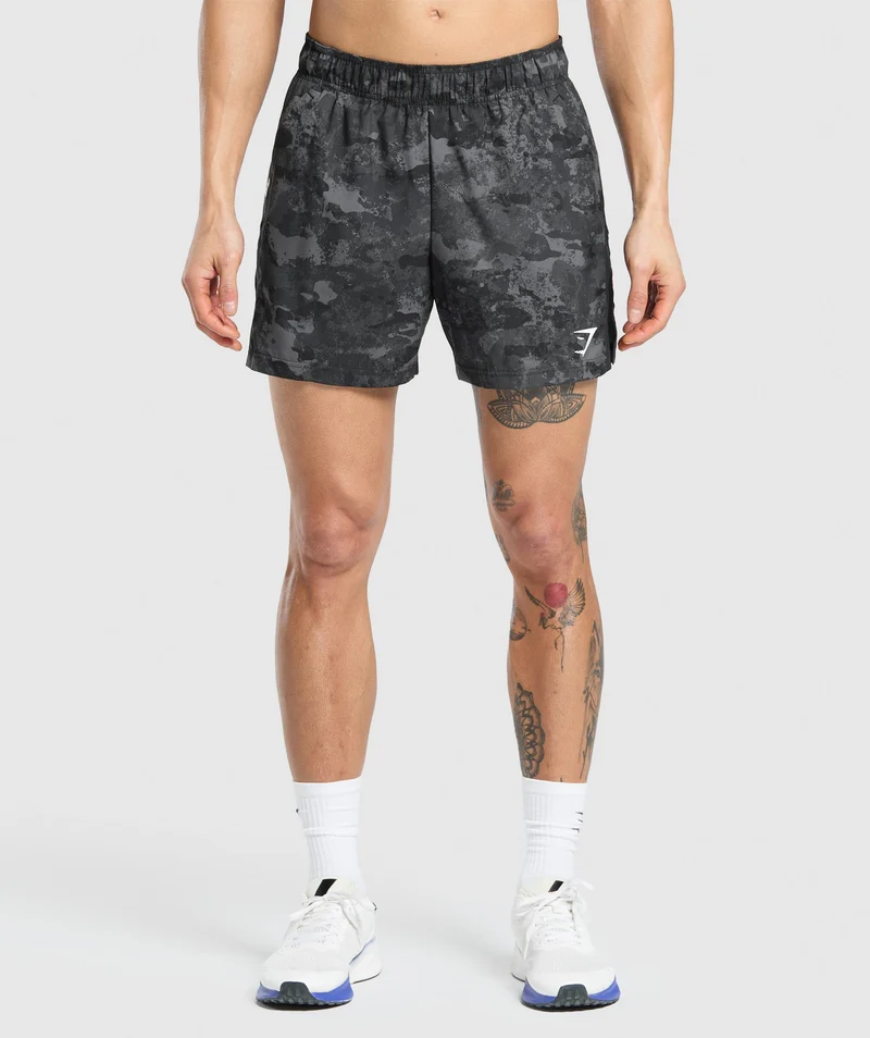 Gymshark Sport 5" Shorts - Graphite Grey/Black