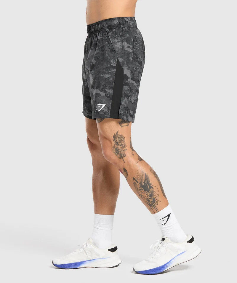 Gymshark Sport 7" Shorts - Graphite Grey/Black