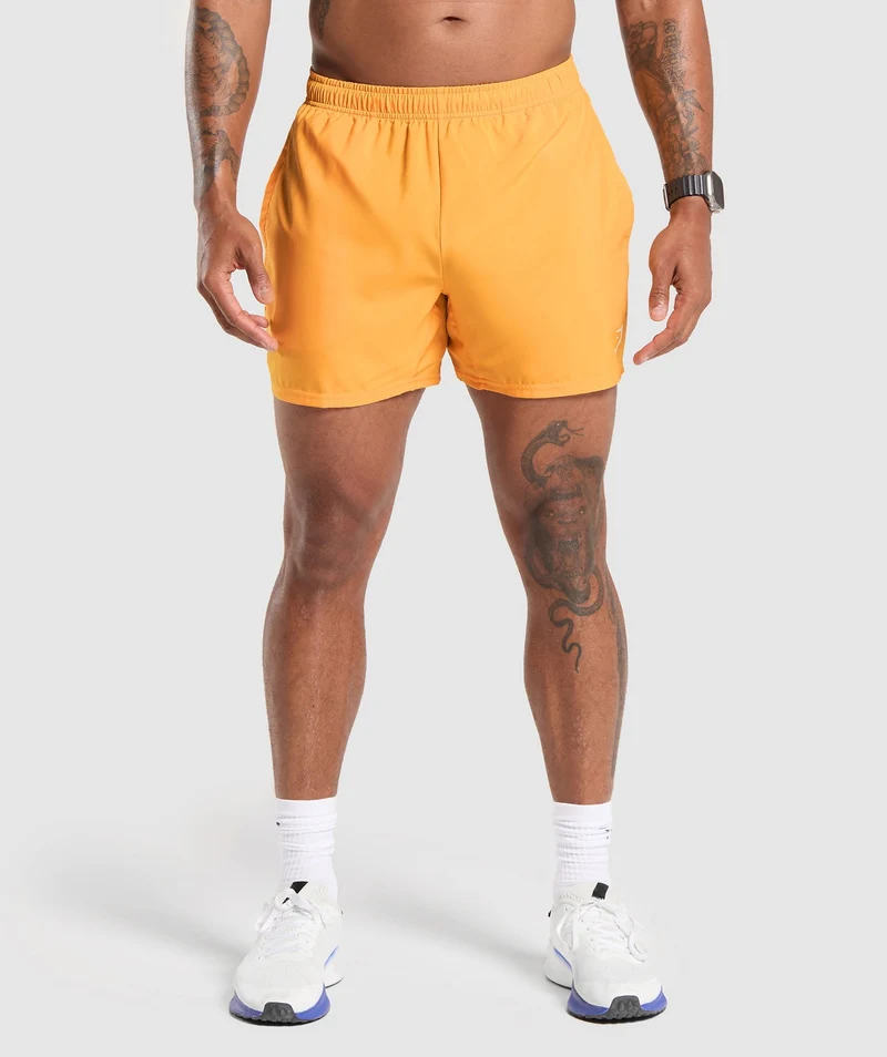 Gymshark Arrival 5" Shorts - Fitness Orange