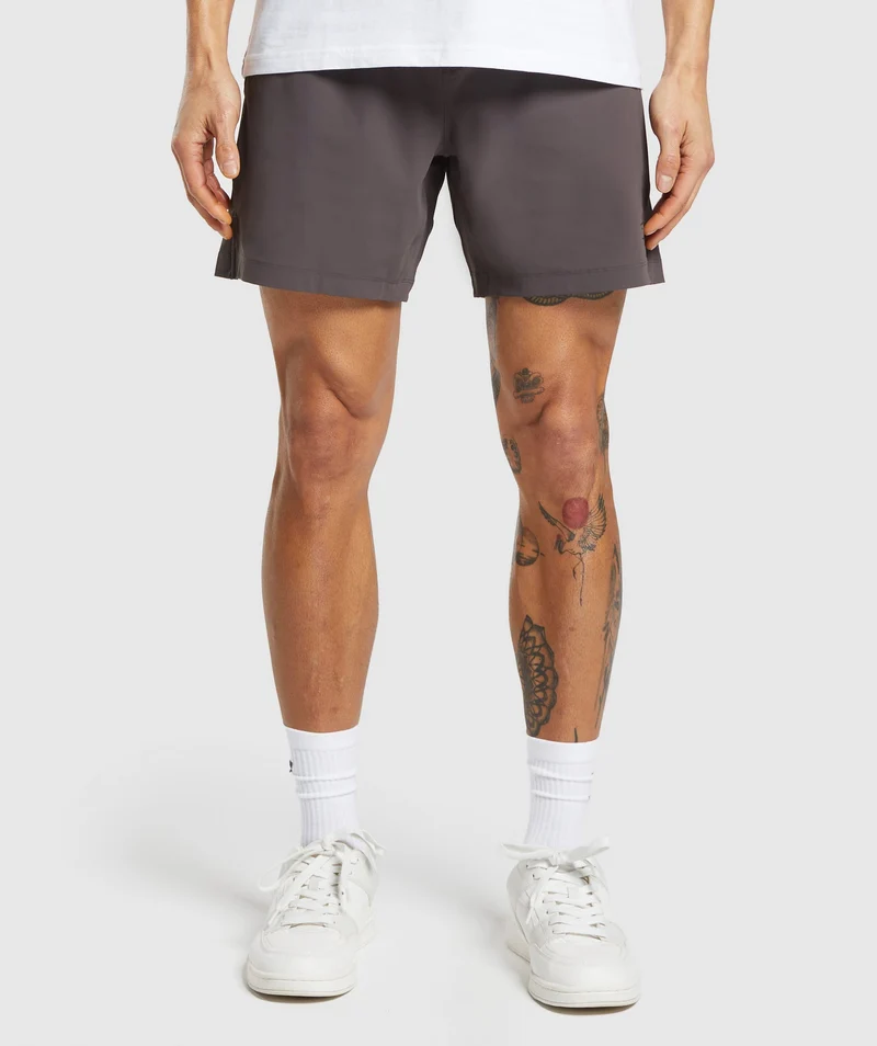 Gymshark Studio 6" Shorts - Greyed Purple