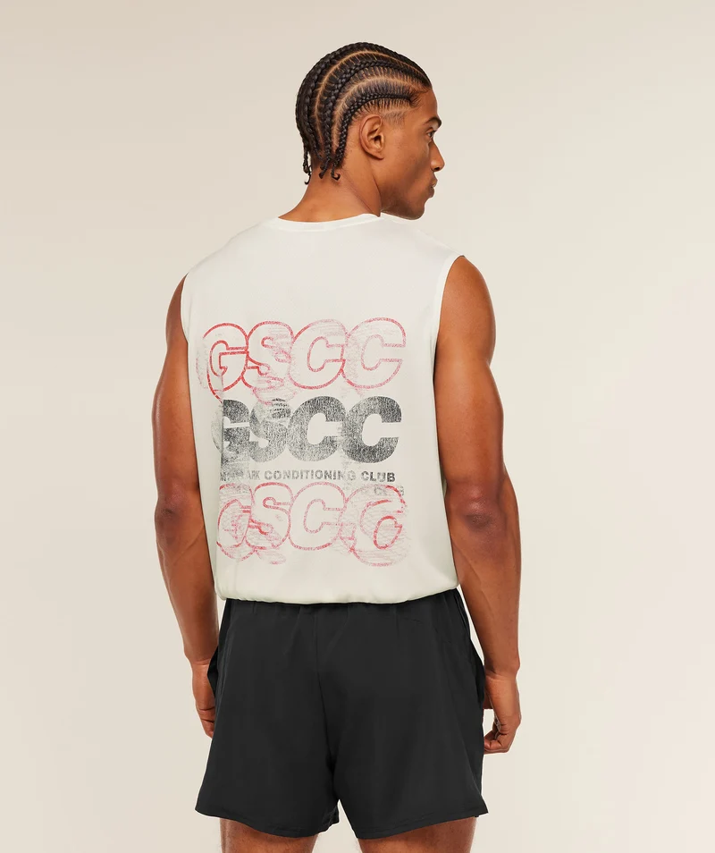 Gymshark GSCC Graphic Tank - Soft White