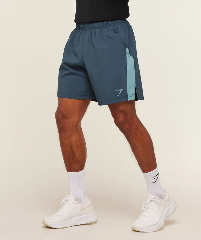 Gymshark Sport 7" Shorts - Stealth Blue/Storm Blue