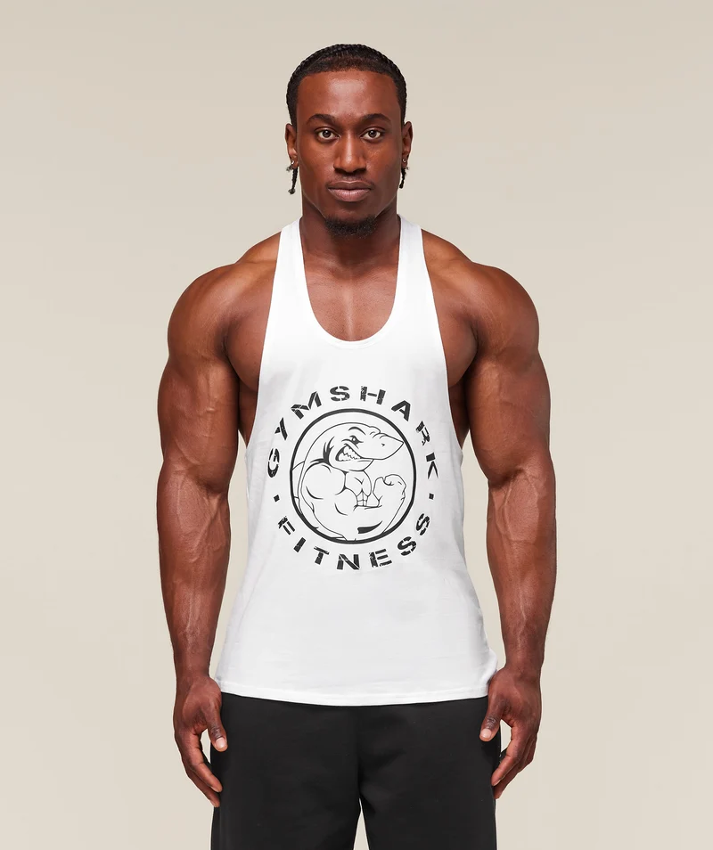 Gymshark Legacy Stringer - White