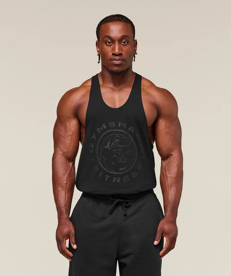 Gymshark Legacy Stringer - Black