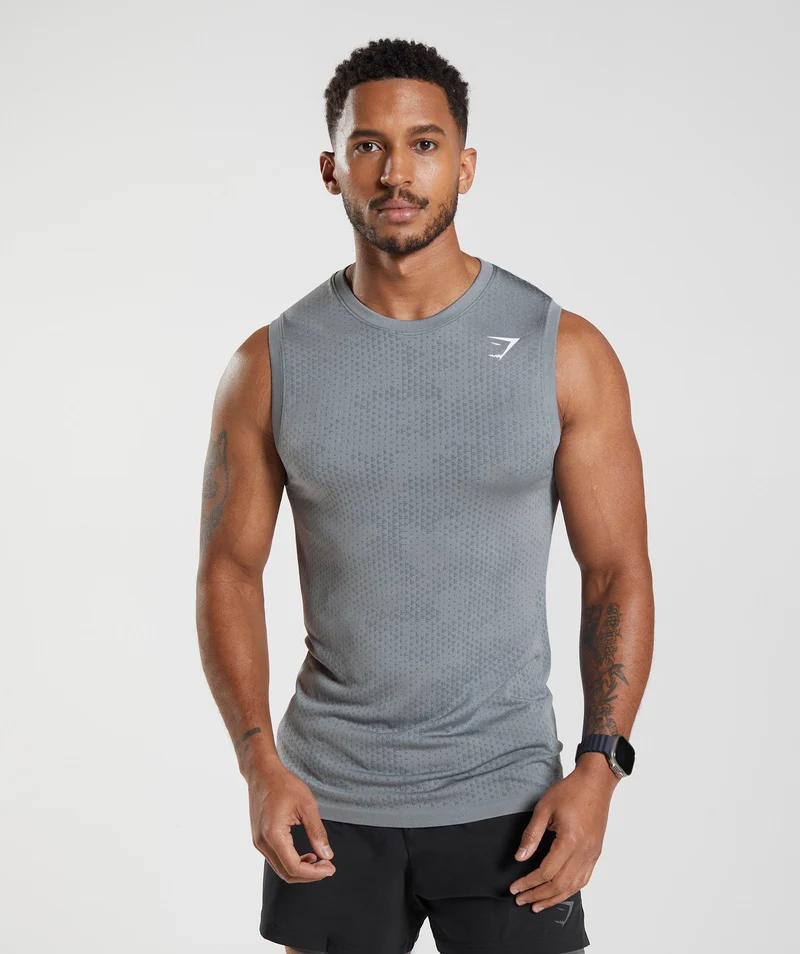 Gymshark Sport Seamless Tank - Grey