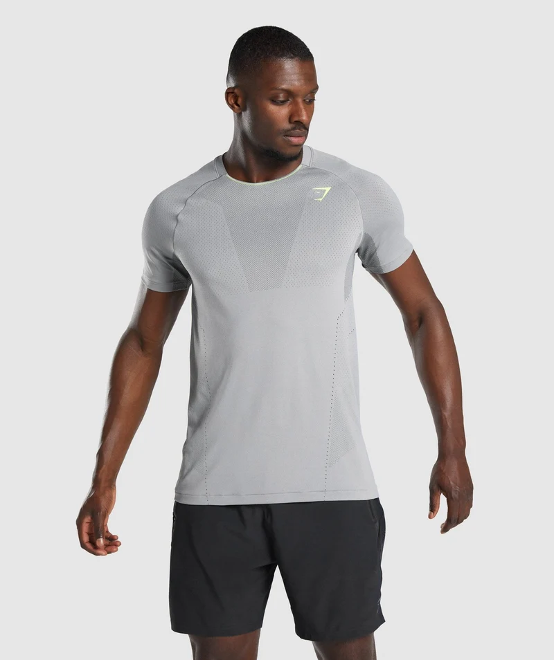 Gymshark Apex Perform T-Shirt - Smokey Grey