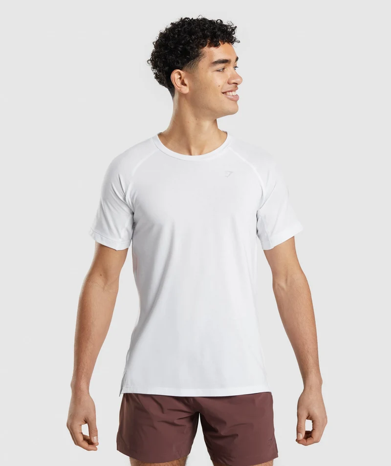 Gymshark Studio Amplify T-Shirt - White