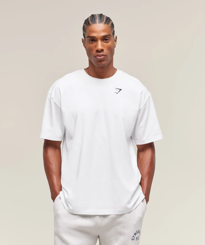 Gymshark Essential Short Sleeve T-Shirt - White