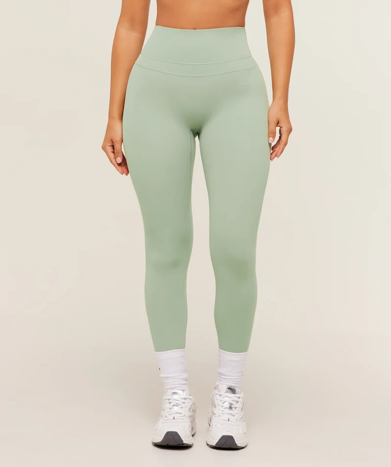 Gymshark Whitney Short Legging - Haze Green