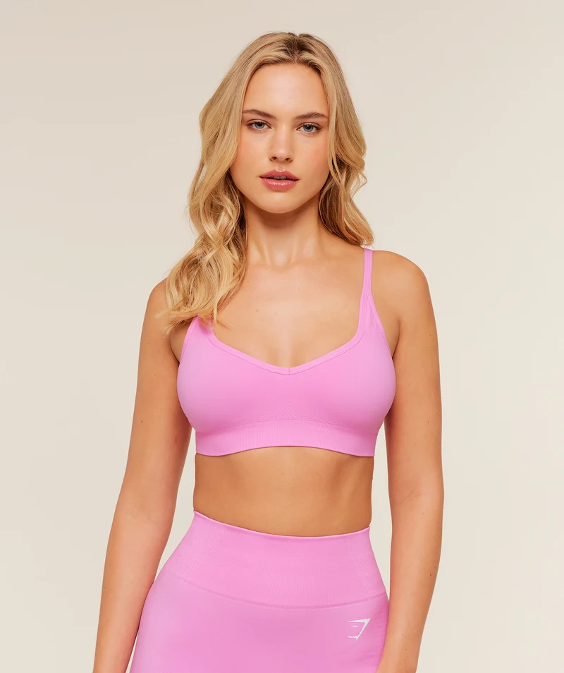Gymshark Vital Sports Bra - Focus Pink