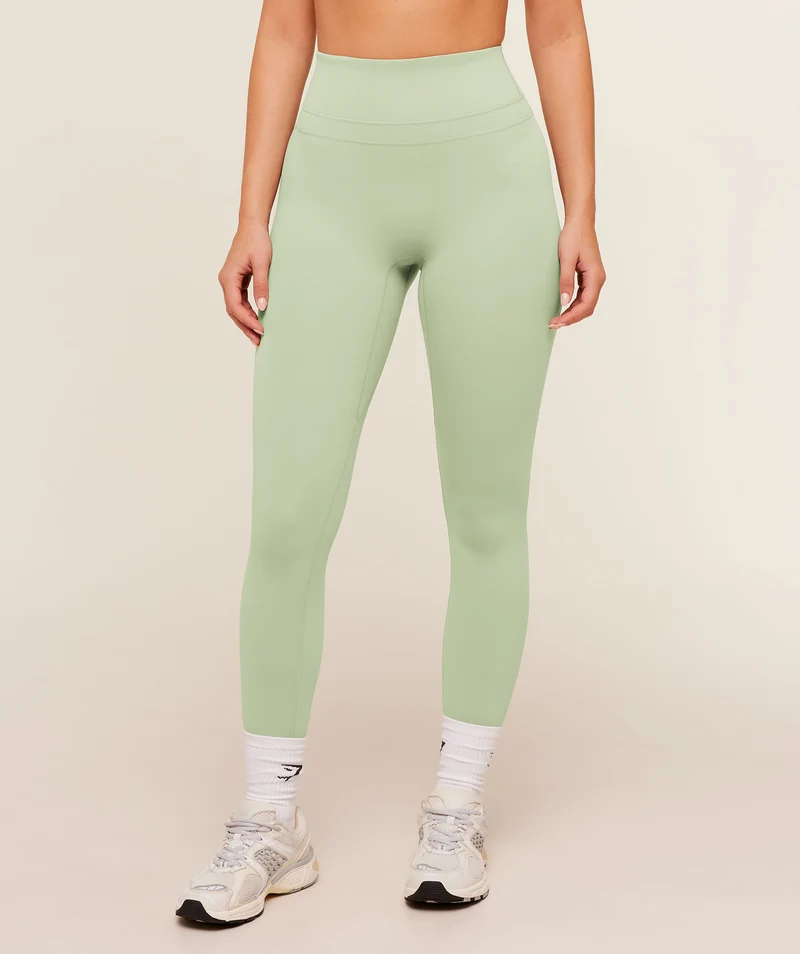 Gymshark Whitney Regular Legging - Haze Green