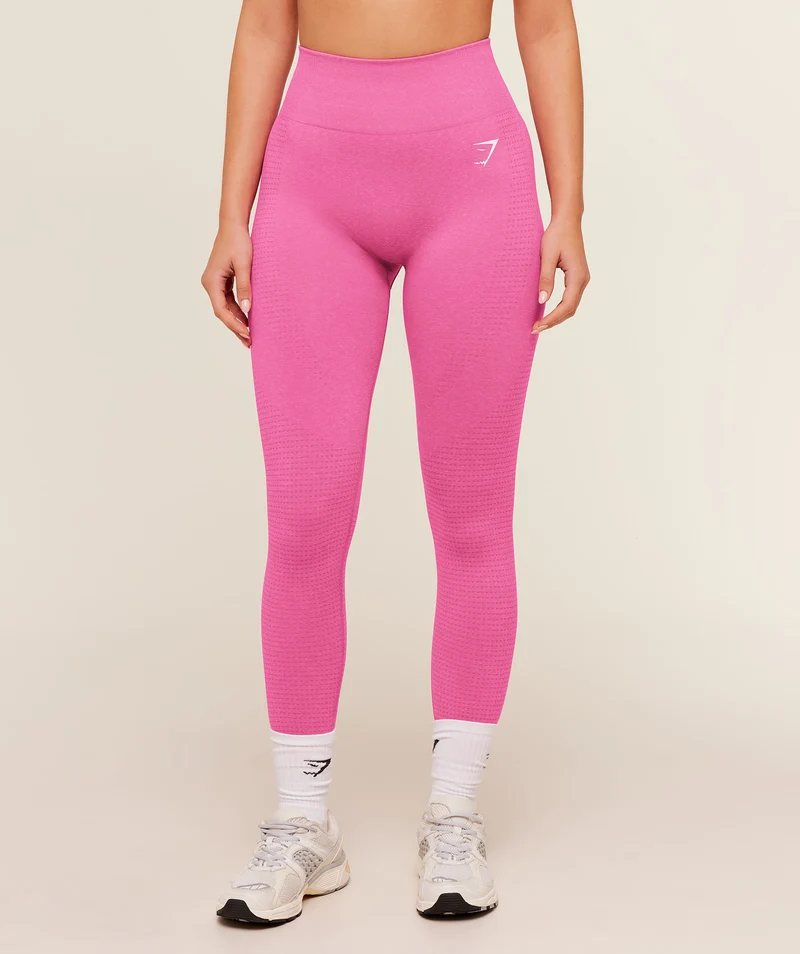 Gymshark Vital Regular Leggings - Super-Set Pink/Marl