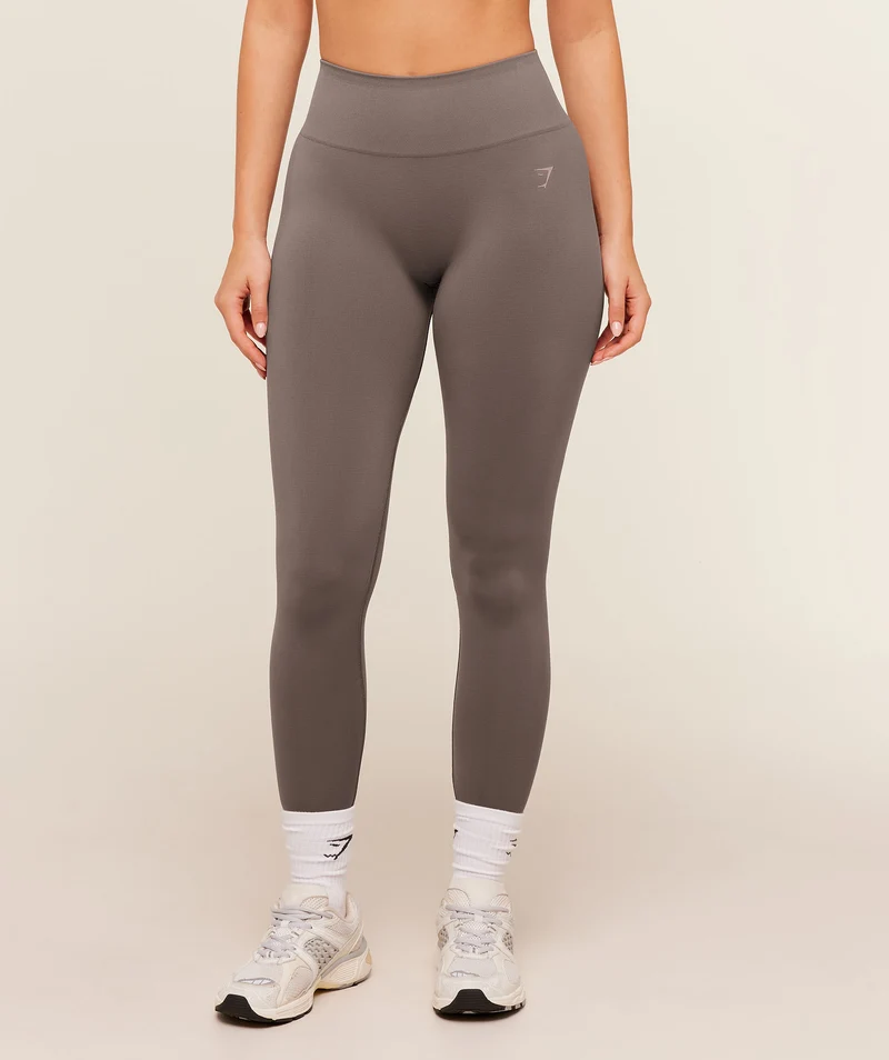 Gymshark Soft Sculpt Leggings - Cool Brown